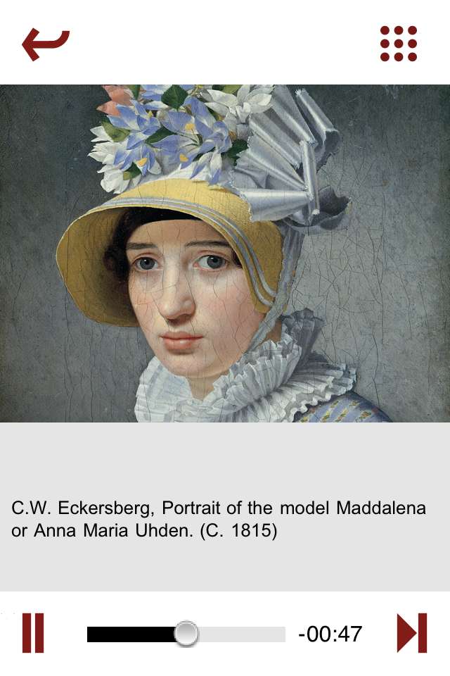 IMG_0009 - C.W. Eckersberg, Portrait of the model Maddalena or Anna Maria Uhden (c. 1815)